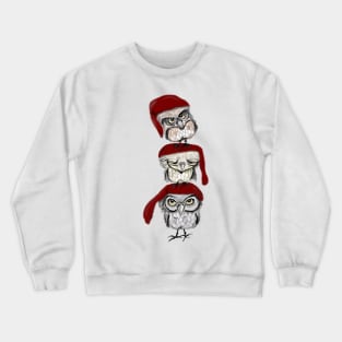 Christmas owls Crewneck Sweatshirt